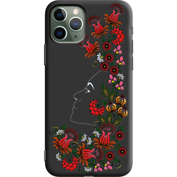 

Силиконовый чехол BoxFace Apple iPhone 11 Pro 3D Ukrainian Muse (38189-bk64)