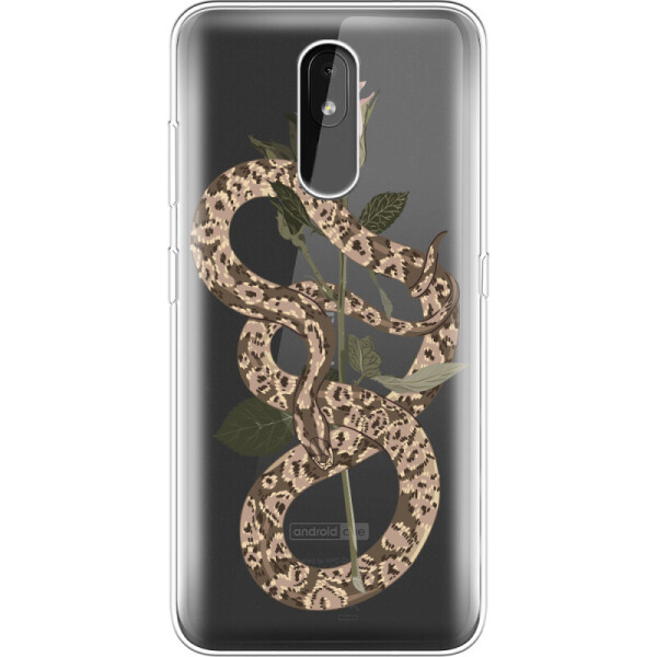 

Силиконовый чехол BoxFace Nokia 3.2 Glamor Snake (37208-cc67)
