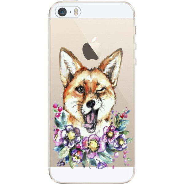 

Силиконовый чехол BoxFace Apple iPhone 5 / 5S / 5SE Winking Fox (24525-cc13)
