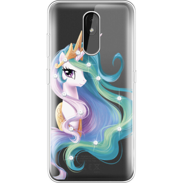 

Силиконовый чехол BoxFace Nokia 3.2 Unicorn Queen (37208-rs3)