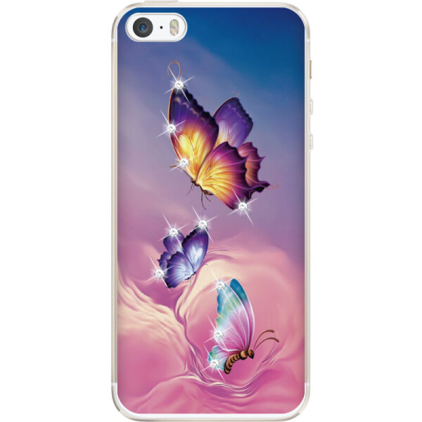 

Силиконовый чехол BoxFace Apple iPhone 5 / 5S / 5SE Butterflies (24525-rs19)