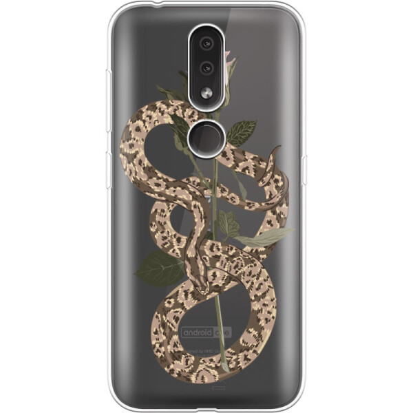 

Силиконовый чехол BoxFace Nokia 4.2 Glamor Snake (37209-cc67)