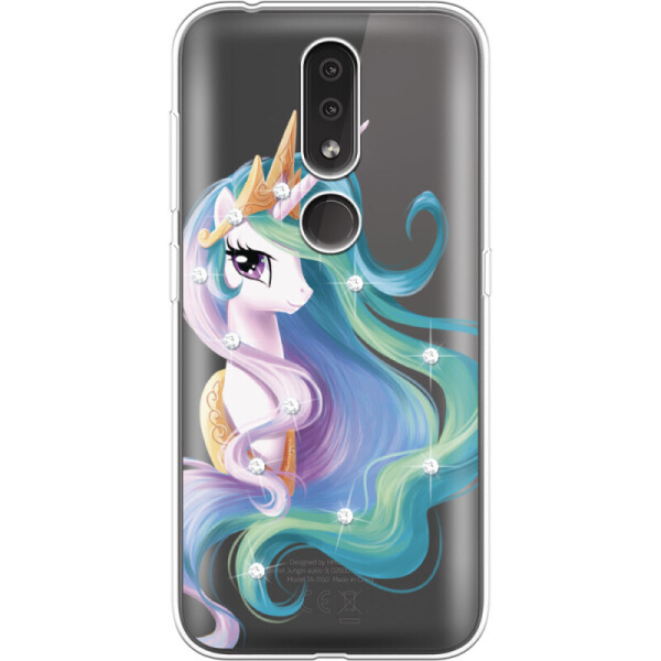 

Силиконовый чехол BoxFace Nokia 4.2 Unicorn Queen (37209-rs3)