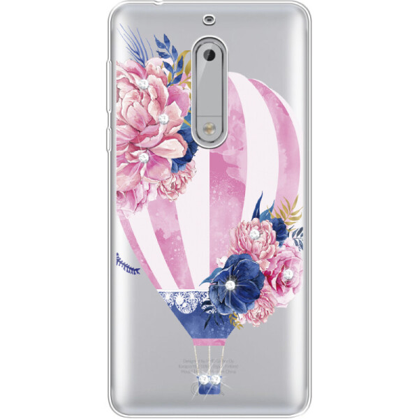 

Силиконовый чехол BoxFace Nokia 5 Pink Air Baloon (31264-rs6)
