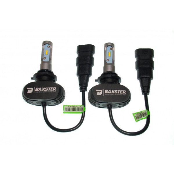 

Светодиодные лампы Baxster S1 HB4 (9006) 5000K 4000Lm (пара) (32076)