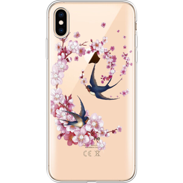 

Силиконовый чехол BoxFace Apple iPhone XS Max Swallows and Bloom (35321-rs4)