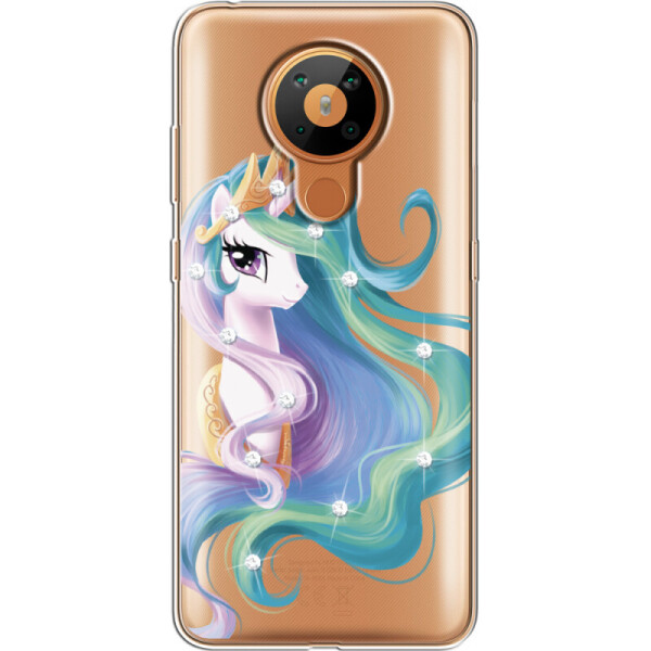 

Силиконовый чехол BoxFace Nokia 5.3 Unicorn Queen (40001-rs3)