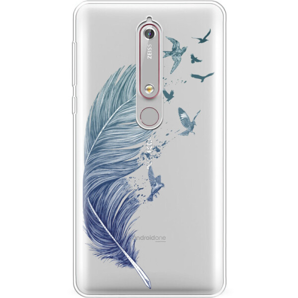 

Силиконовый чехол BoxFace Nokia 6 (2018) Feather (33499-cc38)