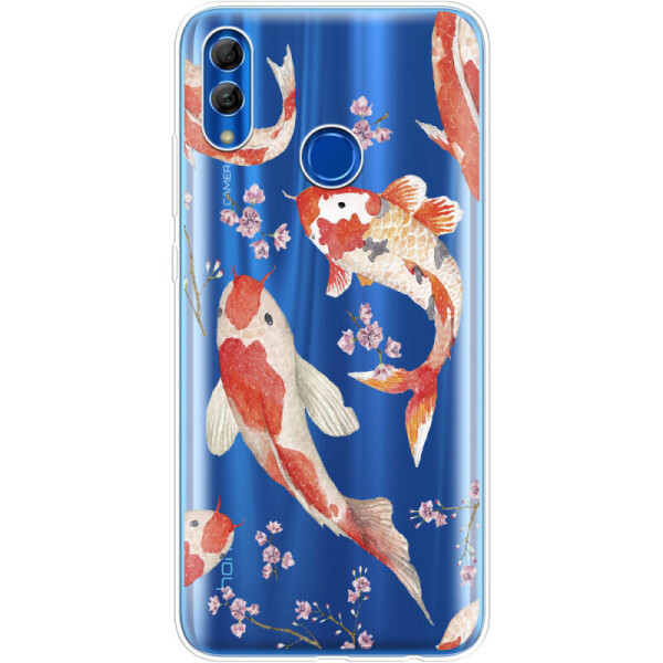 

Силиконовый чехол BoxFace Huawei Honor 10 Lite Japanese Koi Fish (35846-cc3)
