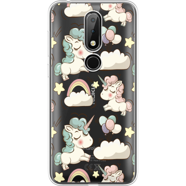 

Силиконовый чехол BoxFace Nokia 6.1 Plus Unicorns (36788-cc2)