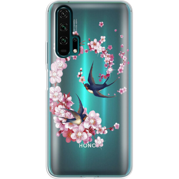 

Силиконовый чехол BoxFace Huawei Honor 20 Pro Swallows and Bloom (38272-rs4)