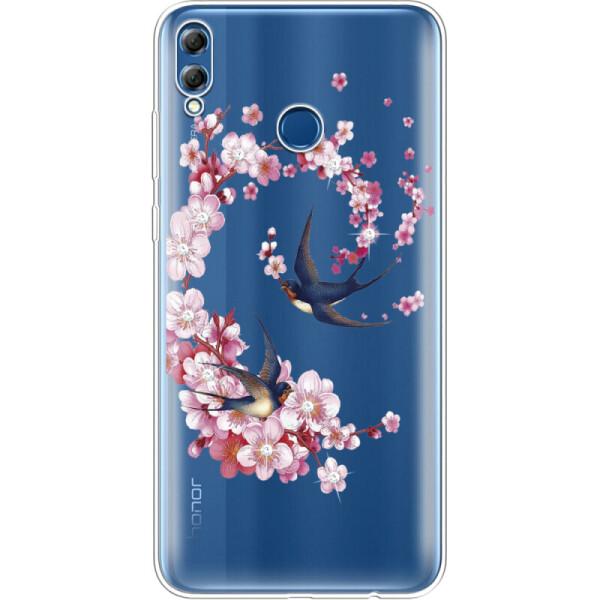 

Силиконовый чехол BoxFace Huawei Honor 8x Max Swallows and Bloom (35631-rs4)