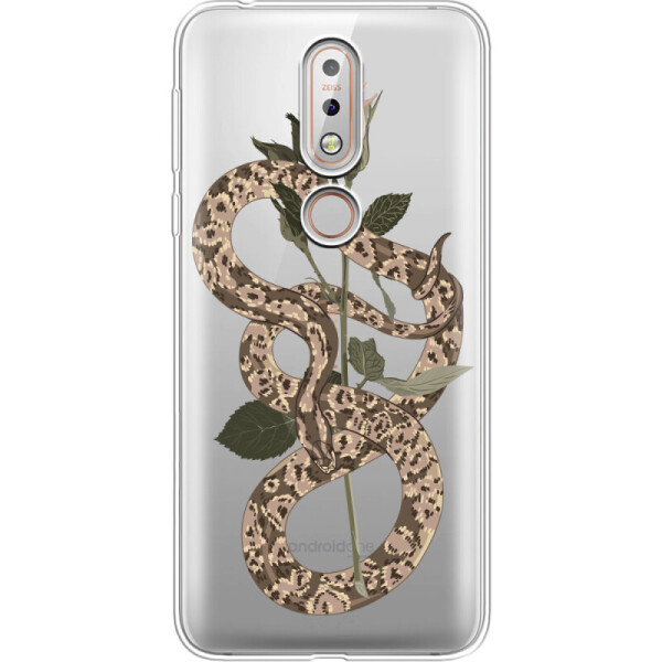 

Силиконовый чехол BoxFace Nokia 7.1 Glamor Snake (36118-cc67)