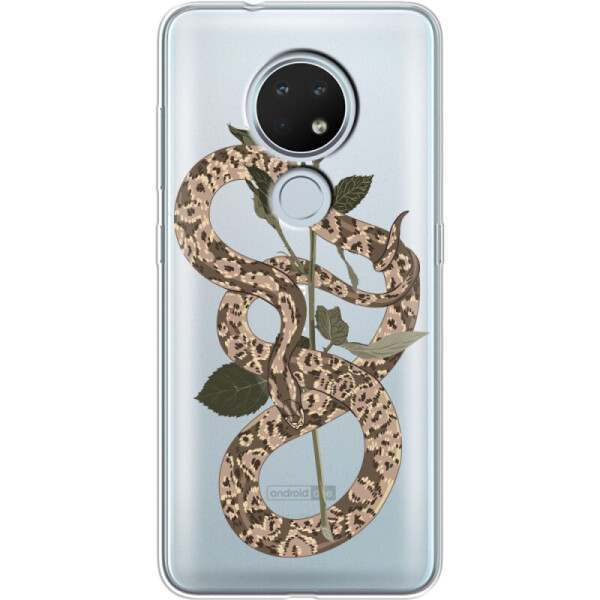 

Силиконовый чехол BoxFace Nokia 7.2 Glamor Snake (38199-cc67)
