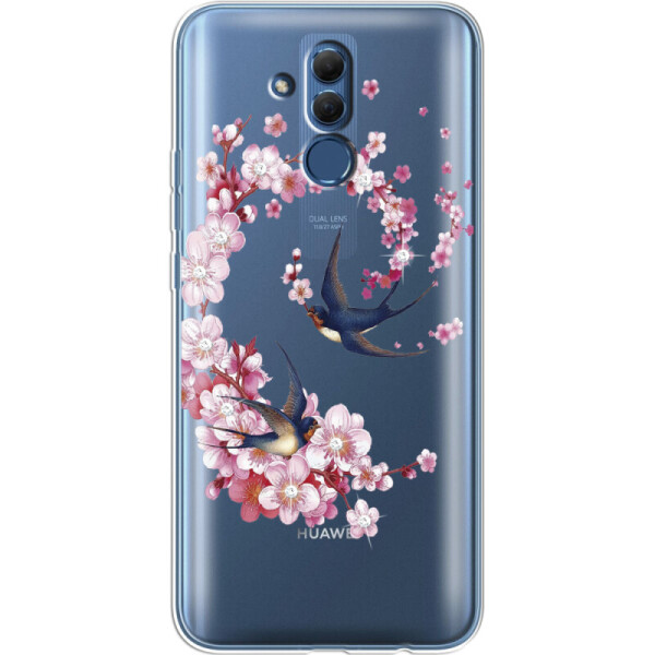 

Силиконовый чехол BoxFace Huawei Mate 20 Lite Swallows and Bloom (38978-rs4)