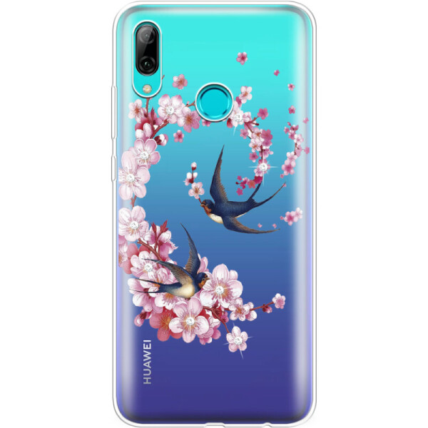 

Силиконовый чехол BoxFace Huawei P Smart 2019 Swallows and Bloom (35788-rs4)
