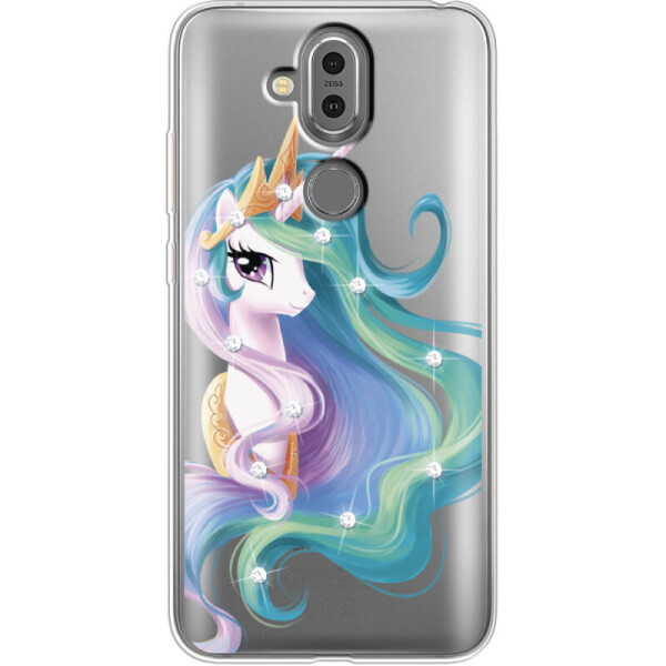 

Силиконовый чехол BoxFace Nokia 8.1 Unicorn Queen (38204-rs3)