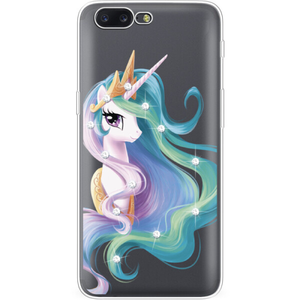 

Силиконовый чехол BoxFace OnePlus 5 Unicorn Queen (33857-rs3)