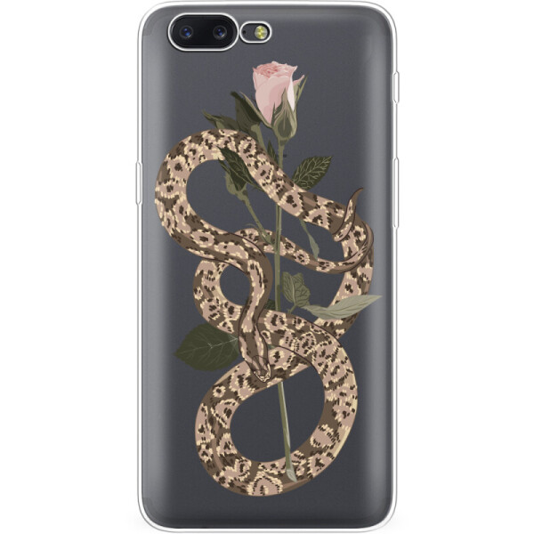 

Силиконовый чехол BoxFace OnePlus 5 Glamor Snake (33857-cc67)