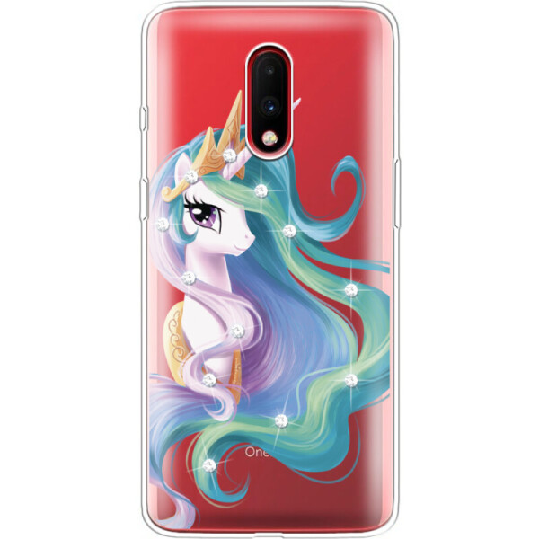 

Силиконовый чехол BoxFace OnePlus 7 Unicorn Queen (37256-rs3)