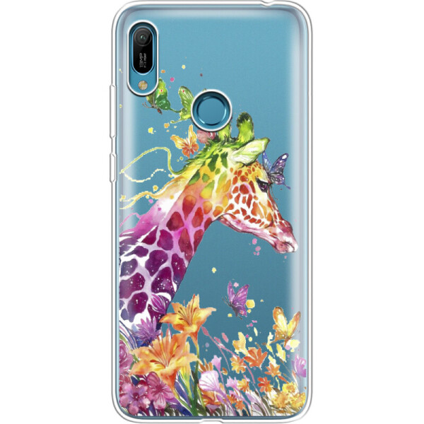 

Силиконовый чехол BoxFace Huawei Y6 Prime 2019 Colorful Giraffe (36648-cc14)