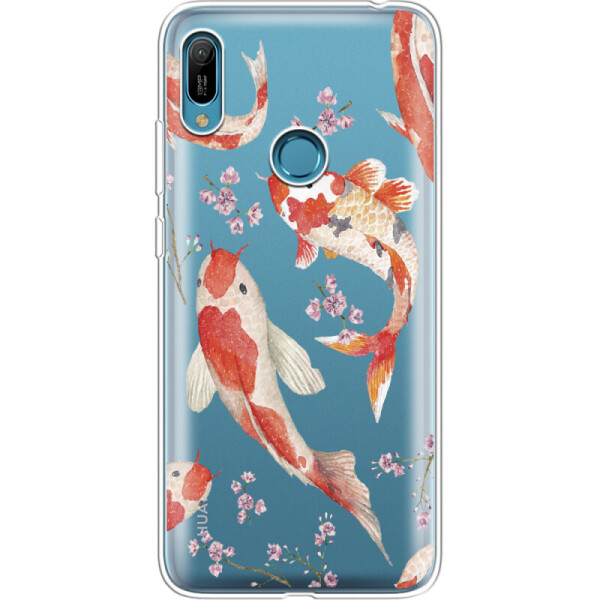 

Силиконовый чехол BoxFace Huawei Y6 Prime 2019 Japanese Koi Fish (36648-cc3)