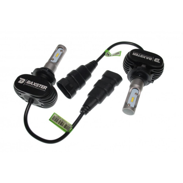 

Светодиодные лампы Baxster S1 HB4 (9006) 6000K 4000Lm (пара) (32077)