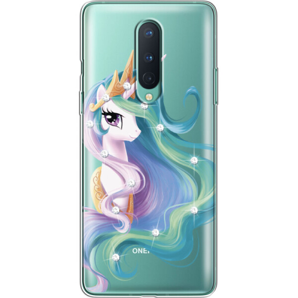 

Силиконовый чехол BoxFace OnePlus 8 Unicorn Queen (39989-rs3)