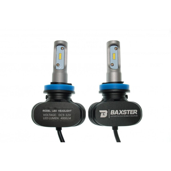 

Светодиодные лампы Baxster S1 H8 H11 6000K 4000Lm (пара) (32000)