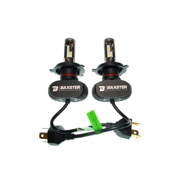 

Светодиодные лампы Baxster S1 H4 H/L 5000K 4000Lm (пара) (32061)