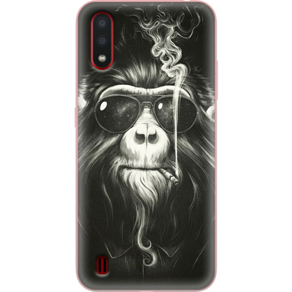 

Силиконовый чехол BoxFace Samsung A015 Galaxy A01 Smokey Monkey (38839-up56)