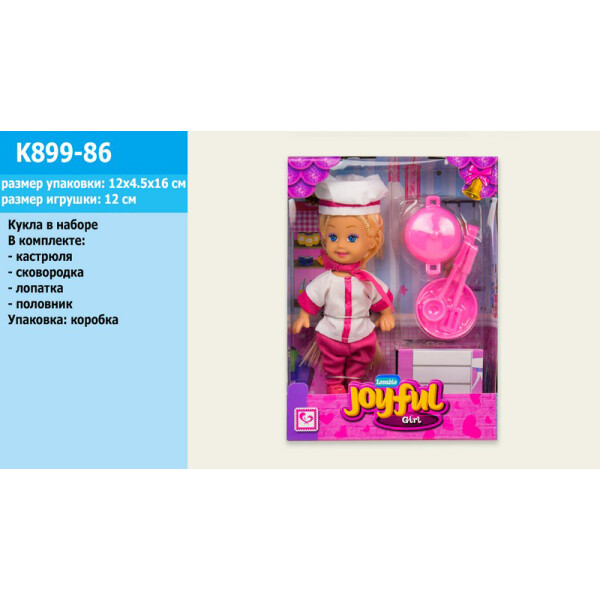 

Кукла A-Toys набор посудки (K899-86)