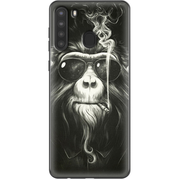 

Силиконовый чехол BoxFace Samsung A215 Galaxy A21 Smokey Monkey (39760-up56)
