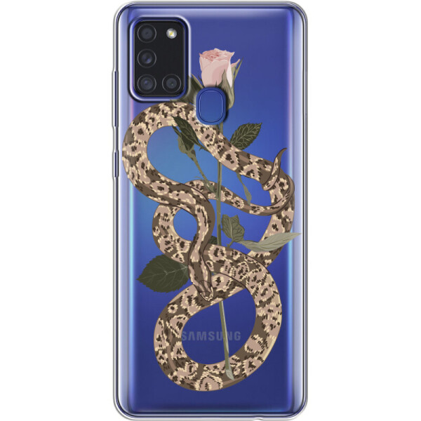 

Силиконовый чехол BoxFace Samsung A217 Galaxy A21s Glamor Snake (40006-cc67)