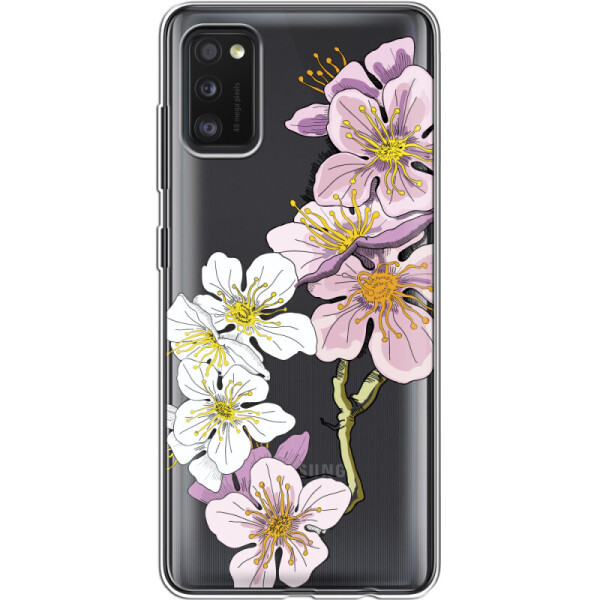

Силиконовый чехол BoxFace Samsung A415 Galaxy A41 Cherry Blossom (39755-cc4)