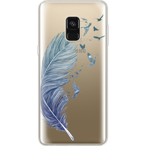 

Силиконовый чехол BoxFace Samsung A530 Galaxy A8 (2018) Feather (32657-cc38)