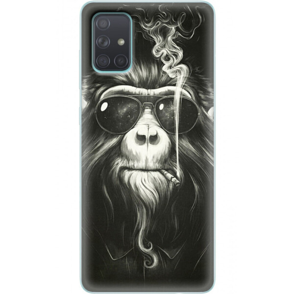 

Силиконовый чехол BoxFace Samsung A715 Galaxy A71 Smokey Monkey (38850-up56)