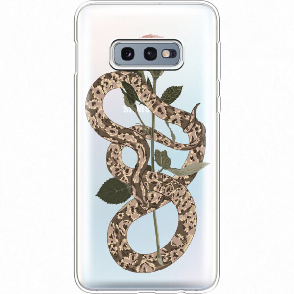 

Силиконовый чехол BoxFace Samsung G970 Galaxy S10e Glamor Snake (35855-cc67)