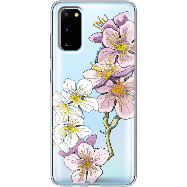 

Силиконовый чехол BoxFace Samsung G980 Galaxy S20 Cherry Blossom (38869-cc4)