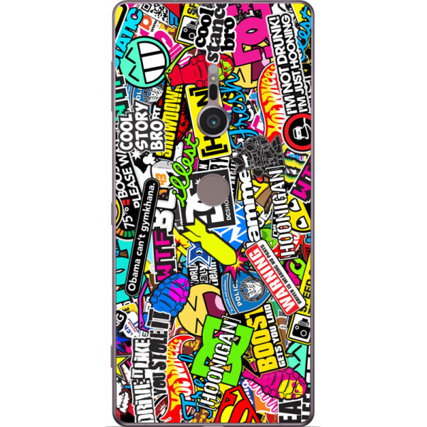 

Силиконовый чехол BoxFace Sony Xperia XZ2 H8266 Multicolored Inscriptions (33292-up880)