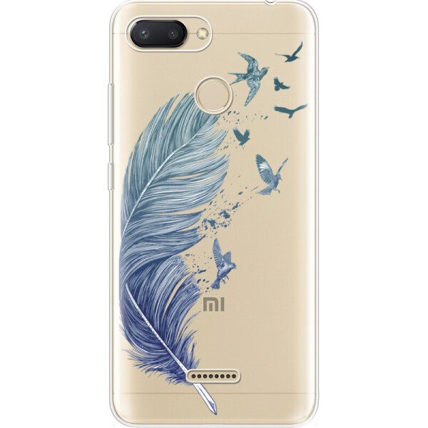 

Силиконовый чехол BoxFace Xiaomi Redmi 6 Feather (34858-cc38)