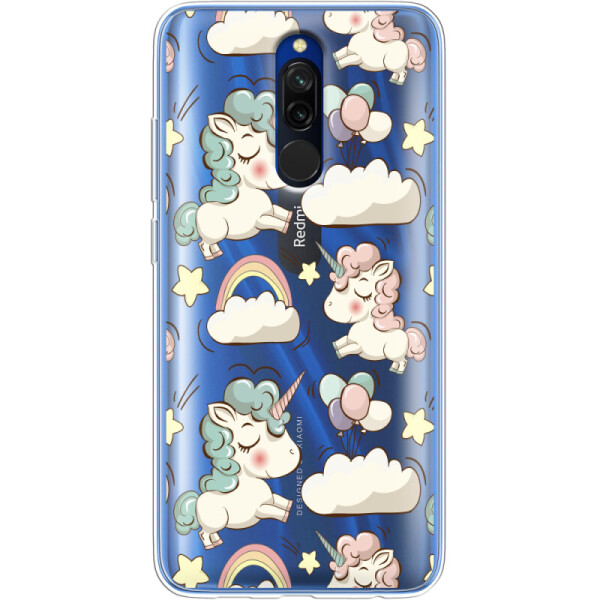 

Силиконовый чехол BoxFace Xiaomi Redmi 8 Unicorns (38411-cc2)