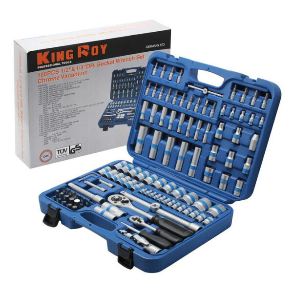 

Набор инструментов King Roy 108 MDA 6 (108 предметов) (36152)