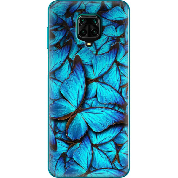 

Силиконовый чехол BoxFace Xiaomi Redmi Note 9S лазурные бабочки (39475-up1550)
