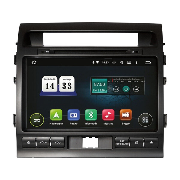

Автомагнитола штатная Incar TSA 2280E Toyota LC 200 2012+ (Android 9) with amp (61652)