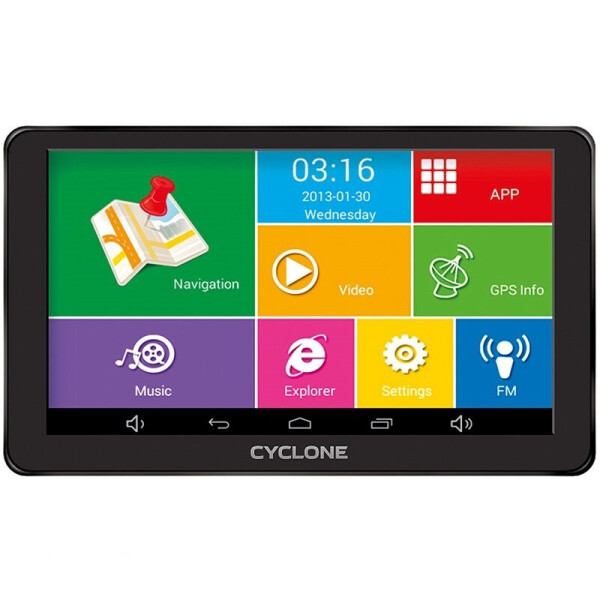 

GPS навигатор Cyclone ND 750 AND (58651)