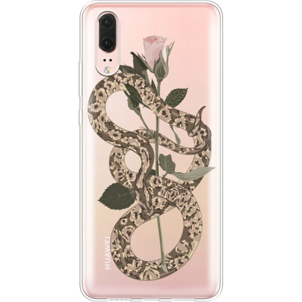 

Силиконовый чехол BoxFace Huawei P20 Glamor Snake (33128-cc67)