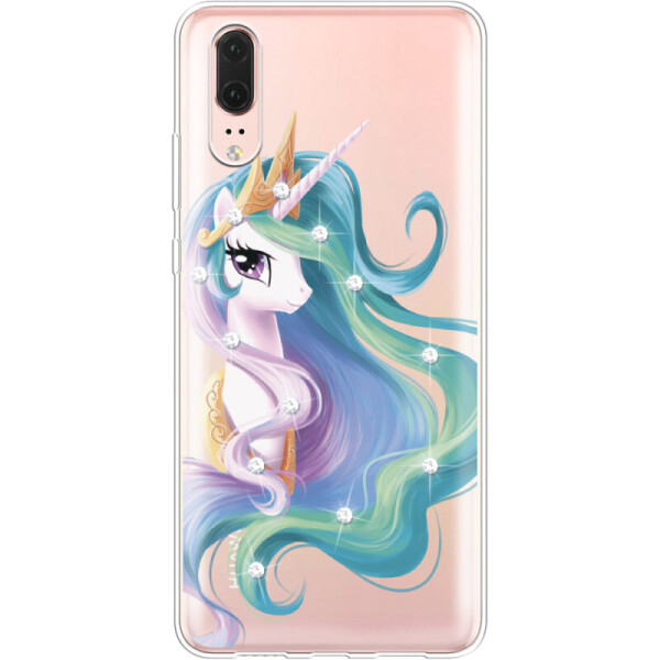 

Силиконовый чехол BoxFace Huawei P20 Unicorn Queen (33128-rs3)