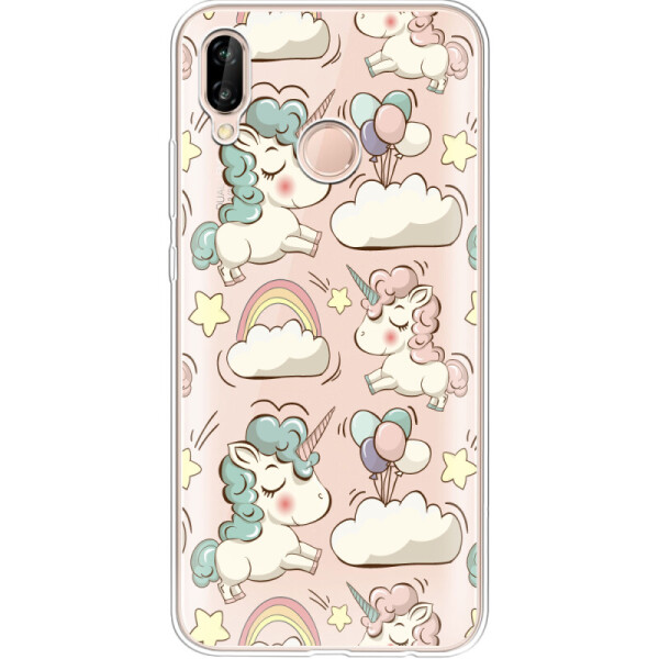 

Силиконовый чехол BoxFace Huawei P20 Lite Unicorns (33127-cc2)