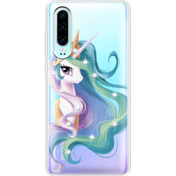

Силиконовый чехол BoxFace Huawei P30 Unicorn Queen (36851-rs3)